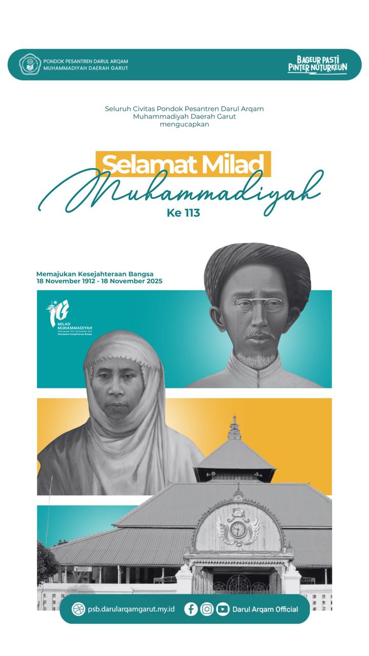 Selamat Milad Muhammadiyah ke-113 (18 November 1912 - 18 November 2025)